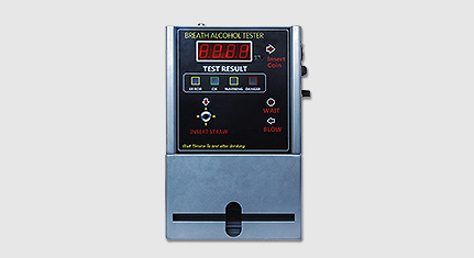 AT319 Coin Operated Alcohol Tester